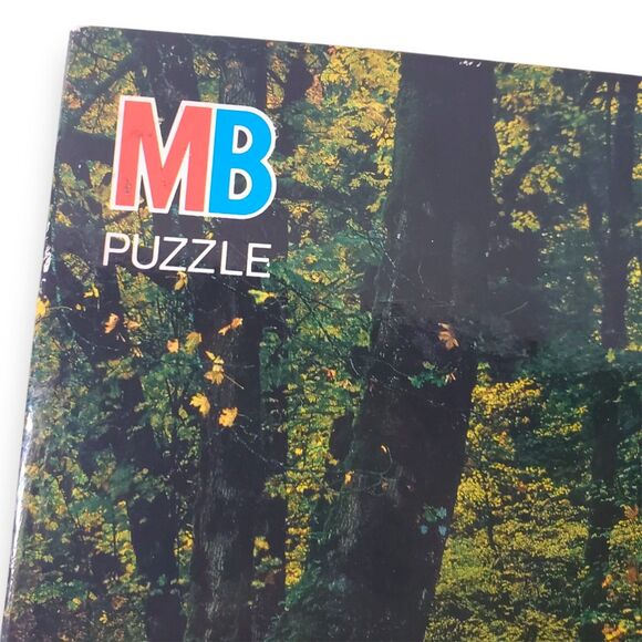 Vintage Milton Bradley Big Ben 1000 Piece Jigsaw Puzzle SEALED 1989 Fall Foliage - Picture 14 of 14